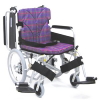 多機能型アルミ製介助用車椅子 KA816-40B