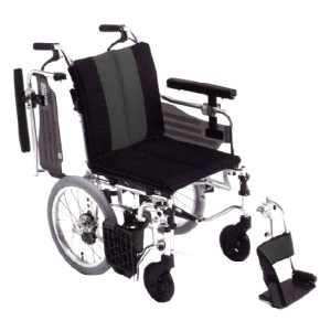 車椅子レンタル | 介助式車椅子 ミュー4-16 | 介護用品のＮＧＴケア