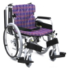 多機能型アルミ製自走用車椅子 KA822-42B